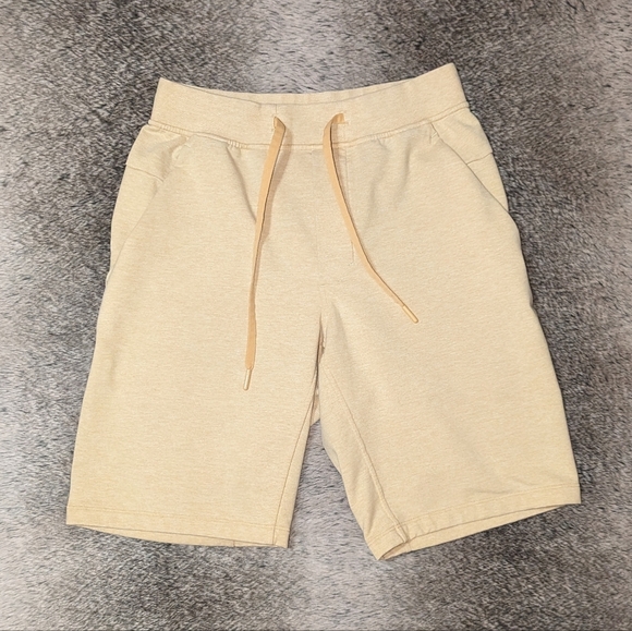 Lululemon City Sweat Short 9" Yellow Men's Small M7AB5S - Picture 4 of 10